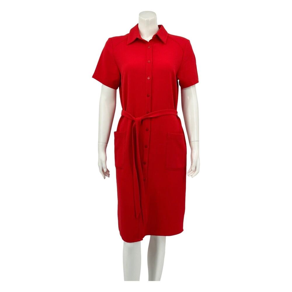 Rachel Parcell Red Shirt Dress